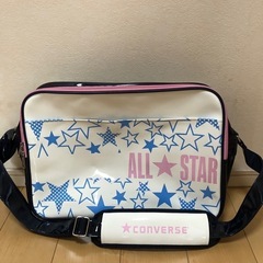 エナメルバッグ　ショルダーバッグ　　コンバース　スポーツ