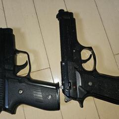 ガスブロエアーガン2丁と10禁エアーコッキングガン2丁[7月15日