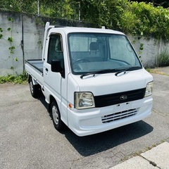 スバル サンバートラック 4WD 5速マニュアル 走行距離1.5...