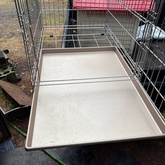 早い者勝ち　折りたたみペットゲージ　中型犬の画像