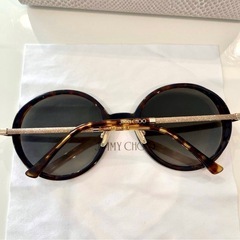 美品◎JIMMY CHOO ジミーチュウ ラウンドサングラスの画像