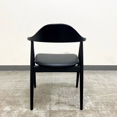 ジモティー見た！で5%OFF【ダイニングチェア】関家具 NOWHERE LIKE HOME MANTA アウトレット家具 未使用品 チェア イス : ブラックの画像