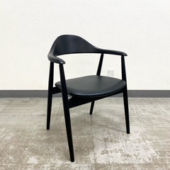 ジモティー見た！で5%OFF【ダイニングチェア】関家具 NOWHERE LIKE HOME MANTA アウトレット家具 未使用品 チェア イス : ブラックの画像
