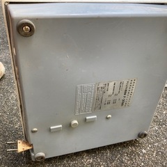 ナショナル王冠👑ロゴ付きレトロ扇風機ジャンク