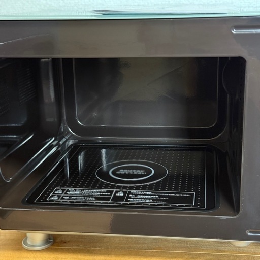 美品】Toffy 電子レンジ K-DR1 ペールアクア レトロ