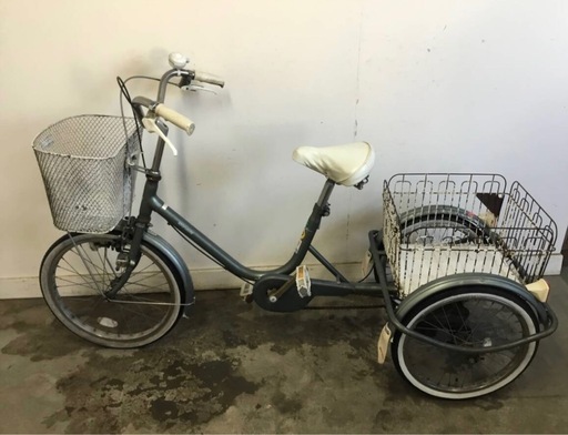 △ q ② 岐阜発/ Maruishi/ 丸石/ 大人用三輪自転車/ スイングあり/ 変速なし/ 走行確認/ 現状品/ R7.4/14 △