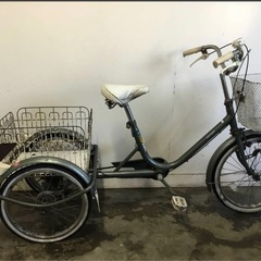 △ q ② 岐阜発/ Maruishi/ 丸石/ 大人用三輪自転車/ スイングあり/ 変速なし/ 走行確認/ 現状品/ R7.4/14 △の画像