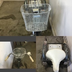 △ q ② 岐阜発/ Maruishi/ 丸石/ 大人用三輪自転車/ スイングあり/ 変速なし/ 走行確認/ 現状品/ R7.4/14 △の画像