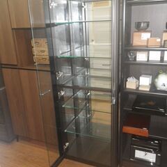 モリタインテリア キュリオケース 3120 キュリオウェンジ【モノ市場東浦店】41の画像