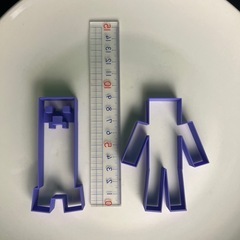 マイクラのクッキー型5セットの画像