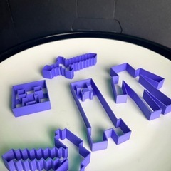 マイクラのクッキー型5セットの画像