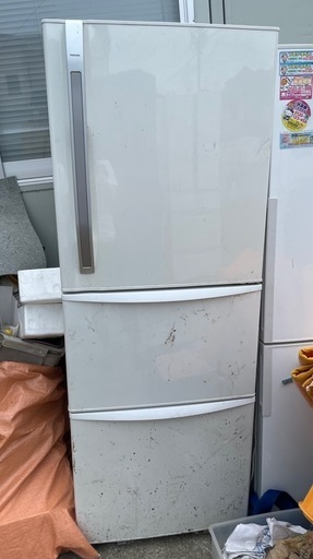 TOSHIBA 3ドア冷蔵庫　2012年　GR-34ZY 340L 中古 TOSHIBA 3ドア冷蔵庫 2012年 GR-34ZY 340L 中古