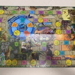 恐竜　ボードゲーム　すごろくの画像
