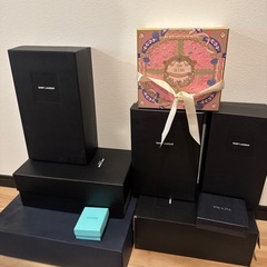 ブランドの空箱譲りますの画像