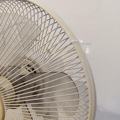 YAMAZEN扇風機　ホワイト　高さ調整可能　強風のみ　訳あり　の画像