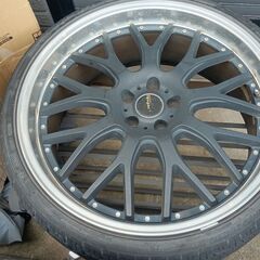 22インチ４本セット 9JJ+25 ナンカン255/30R22  
