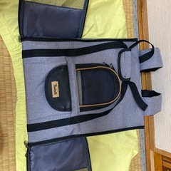 ペット猫小型犬用 Thunderbird メッシュキャリーバッグ グレー　　の画像