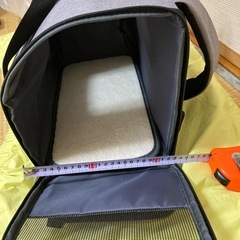 ペット猫小型犬用 Thunderbird メッシュキャリーバッグ グレー　　の画像