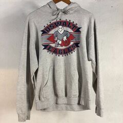 🔷🔶期間限定・特別価格🔶🔷GILDAN パーカー M グレー O...