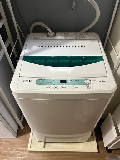 【動作良好・美品】HerbRelax 洗濯機 YWM-T45A1 4.5kg｜ヤマダ電機オリジナル