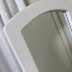 【7/10まで】スタンドミラー（白）の画像