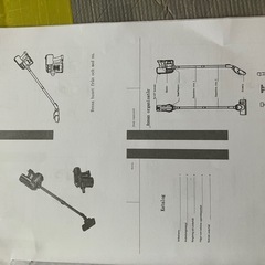 新品掃除機スティックコ-ドタイプの画像