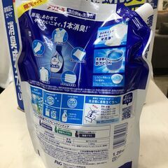 海外・日本製品のサルベージ品　P＆G　アリエール液体洗剤　通常の3.1倍　1.26Kg　１箱に6個入り。１箱の価格です。の画像