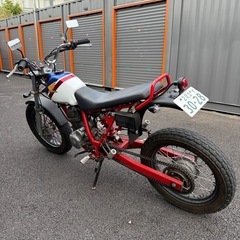 ホンダ FTR223 車体 カスタム　ダウンサス付けます！の画像