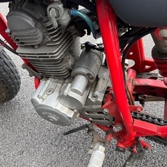 ホンダ FTR223 車体 カスタム　ダウンサス付けます！の画像
