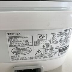 【ｼﾞｬﾝｸﾞﾙｼﾞｬﾝｸﾞﾙ金沢店】 炊飯器 ﾄｳｼﾊﾞ RC-5E7X 2021年製 ※動作チェック済 3ヶ月保証の画像