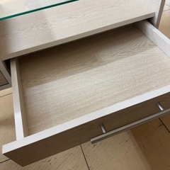 鏡付きローテーブルの画像