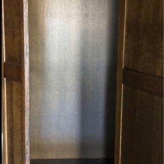 木製　英国 イギリス アンティーク ワードローブ クローゼット ロッカーの画像