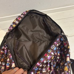 花柄　carojeffリュックの画像