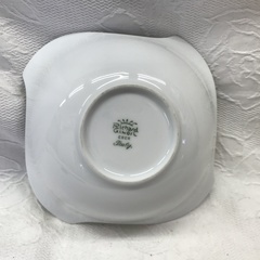 リチャードジノリEBERベッキオホワイトデダロホワイト フルーツソーサー15cm ＊箱なしの画像