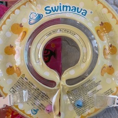 swimavaと水を入れて使うプレイマットの画像