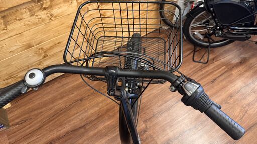 中古整備品　試乗できます　27.5インチオートライト、6段変速付き自転車