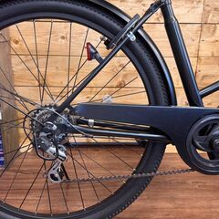 中古整備品　試乗できます　27.5インチオートライト、6段変速付き自転車の画像