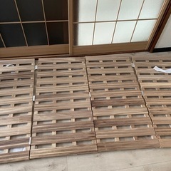 シングルベッド用すのこの画像