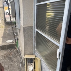 【お取引中】古民家家具　ガラスの画像