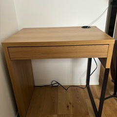 IKEA ウッドデスク　ミッケの画像