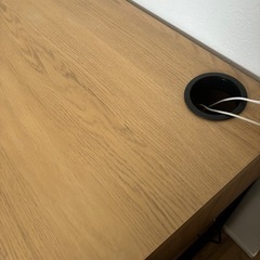 IKEA ウッドデスク　ミッケの画像