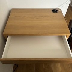 IKEA ウッドデスク　ミッケの画像