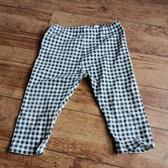 (古着)チェック柄パンツ(size 110)