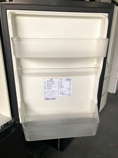ハイセンス　冷蔵庫　ガラストップ　2019年製　282L