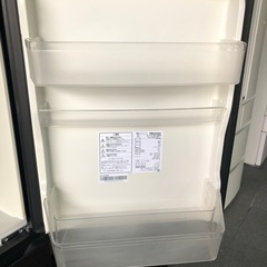 ハイセンス　冷蔵庫　ガラストップ　2019年製　282Lの画像