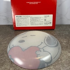 【未使用品】スヌーピーガラスプレートの画像