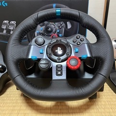 Logitech G29 ハンドルコントローラー シフター付き 電源なしの画像
