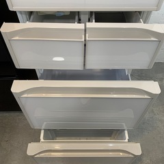 【ジモティー割】　HITACHI 2021年製　401L　5ドア冷蔵庫　（ID1066）の画像