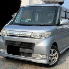 ☆車検R9年4月　8.7万キロ　タントカスタムRS ターボ　シルバー☆
