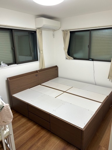 ニトリシングルベッド1台